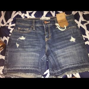 Abercrombie kids 11/12 girls shorts NWT